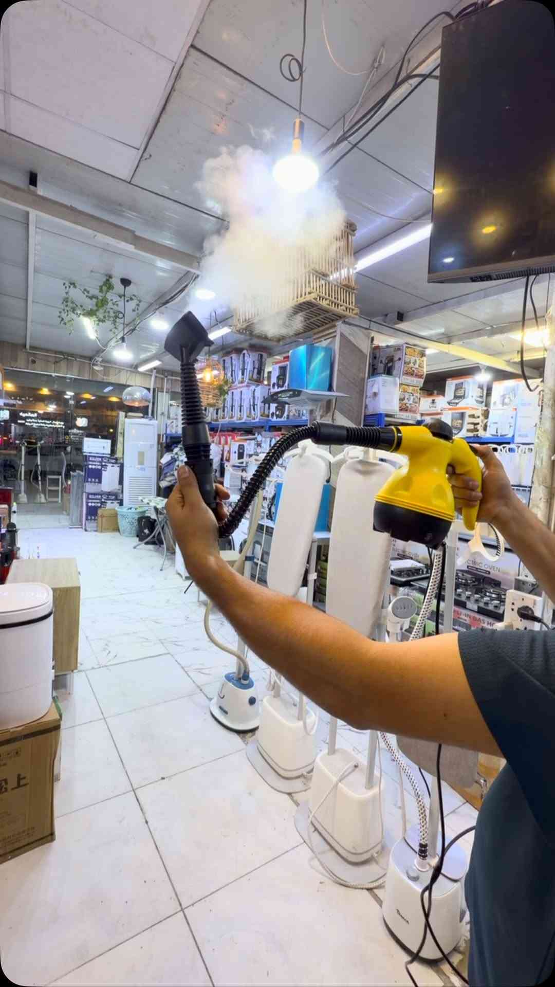 ستاف • جهاز بخار • تنضيف دهون