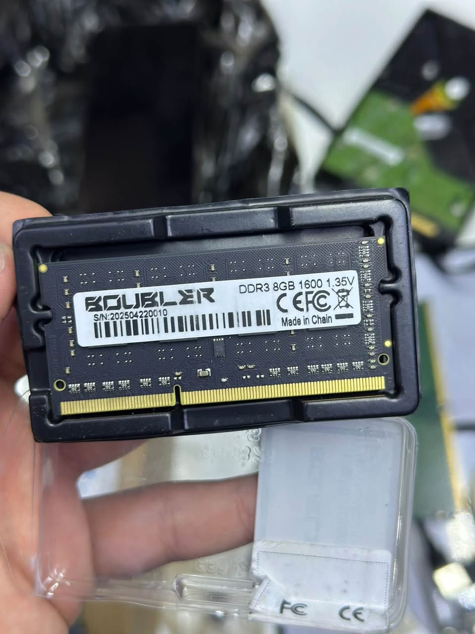 سلام عليكم عرض ع رامات ddr3 بسعر بلاش وكميه خير من الله
رامات 4x4 16G كت بسعر 15الف فقط للتجميعات
ومتوفر رامات 8x2 بسعر 35الف للتجميعات 
ومتوفر رامات لابتوب 4G بسعر 10الف
متوفر رامات لابتوب 8G بسعر 18الف 
للحجز والاستفسار واتساب او ع خاص ***********
عنوان موصل دواسة عماره القدس مكتب البغدادي للحاسبات
