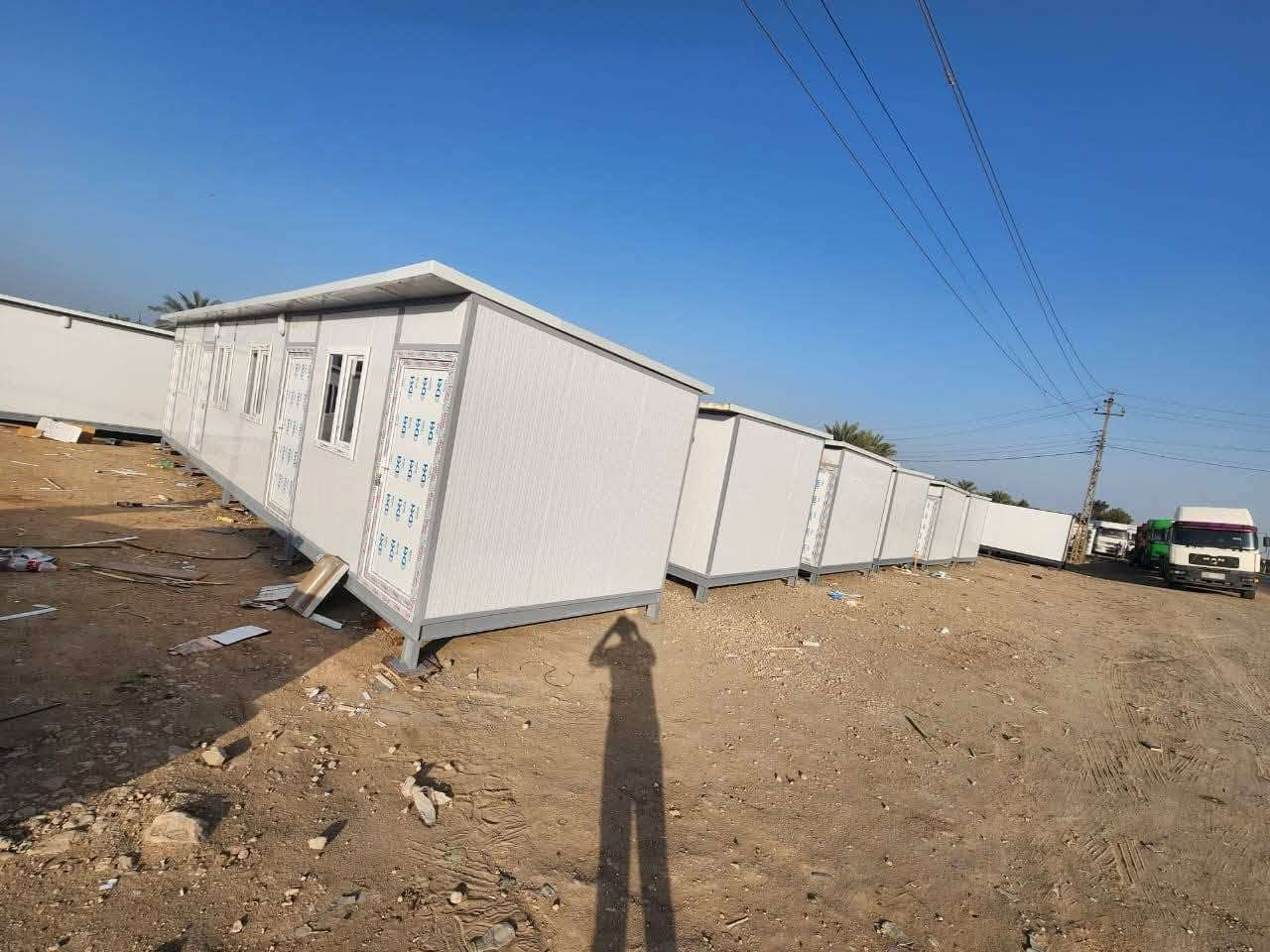 ***********
 معمل كرفانات الفرات الهندسي لصناعه الكرفانات والدور و الجملونات يوجد جميع القياسات تصنيع حسب الطلب ويوجد توصيل جميع المحافظات
للحجز والاستفسار اتصل على الرقم
***********
