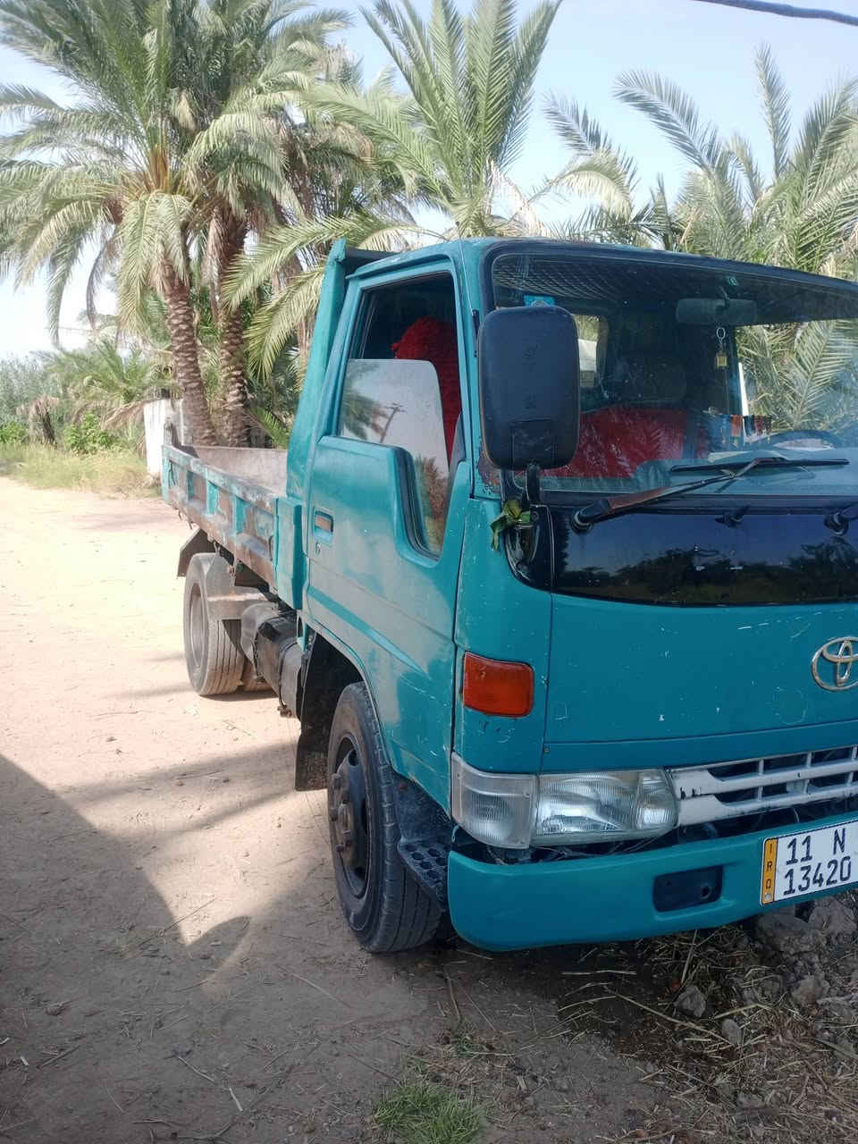 سلام عليكم راس ثور قلاب مكينه  16 مكفوله شاصي وكير مكفول  نثيه ٢ طن تخم تاير جديد موحده كهربيات جديد لا خياس ولا اي شي كفاله عامه رقم بغداد بسمي مشروع وطني شرط تحويل مكاني بغداد الامين للاستفسار ع رقم  ***********
