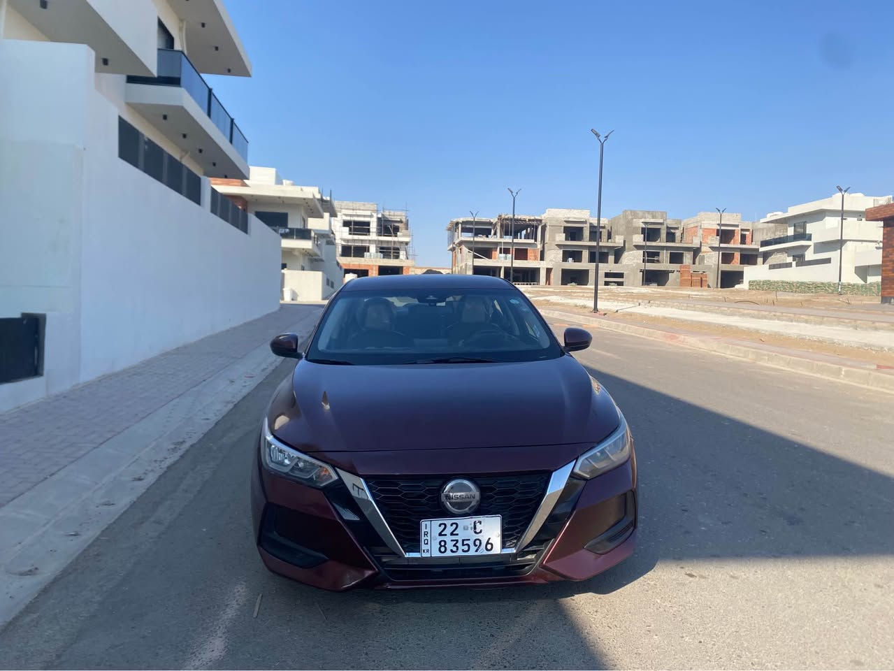 نيسان سنترا موديل ٢٠٢١ SV مواصفات بةصمة و شغال و رادار و تثبيت سرعة و بعد مواصفات رقم اربيل حادثه بدون دواخل قطعة جاملغ ويا ربع بونيت 
سيارة جاهزة كامل صدر و تايرات و باتري يومين مبدله بدون زحمة بس الشراي يخابر سعره ١٢٠ و بيه مجال للطيبين *********** Singapore
