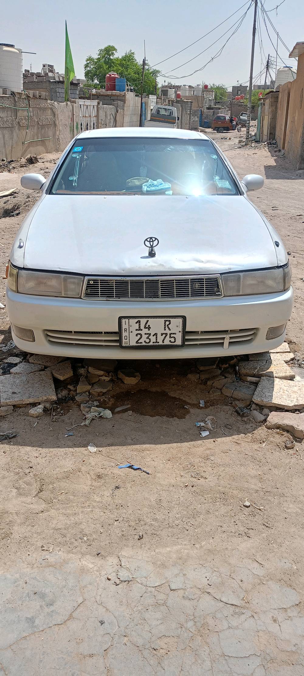 السلام عليكم 
كرسته نفخ موديل 95 بسمي سنويه منتهي  صار اله 20 يوم  كفاله كص ونقل جثه  بيه ضربه بالمدكر الخلفي  مامصبوغه عام  بيه جراد  كهربايات كله شغاله تبريد ويه السويج مكينه ونجي وكير خير الله تخم تاير توه شاده غرفته حلوه مثل ماشوف الصور  وحله بعد شاشه واي فاي ماكاني بصره الزبير محلت الشمال  سعر 57  وبيه مجال شي بصيط 
***********
