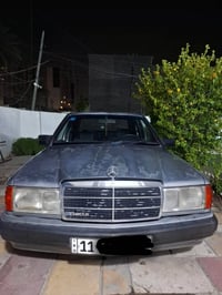 مرسيدس  190 وارد يابان للبيع  موديل 1992 مكينة 4 سلندر بلااد تخم تاير ...