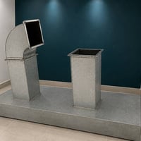 ساحبات مطبخ • صناعة معدنية • ١٥م طول