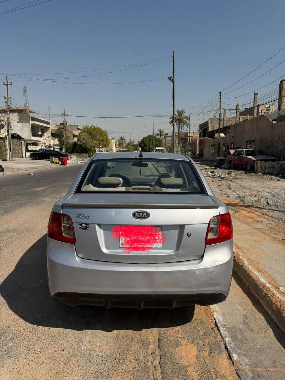 كيا ريو ٢٠١٢ بغداد بسمي مكفوله كفاله عامه سعر ٧٩ وبيه مجال للاستفسار ***********مكاني سماوه رميثه
