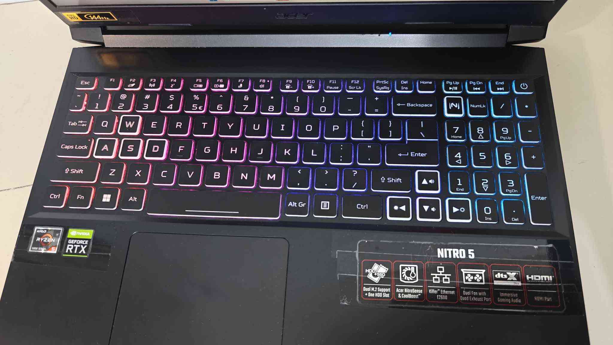 Acer Nitro 5 • RTX 3060 • 16GB رام