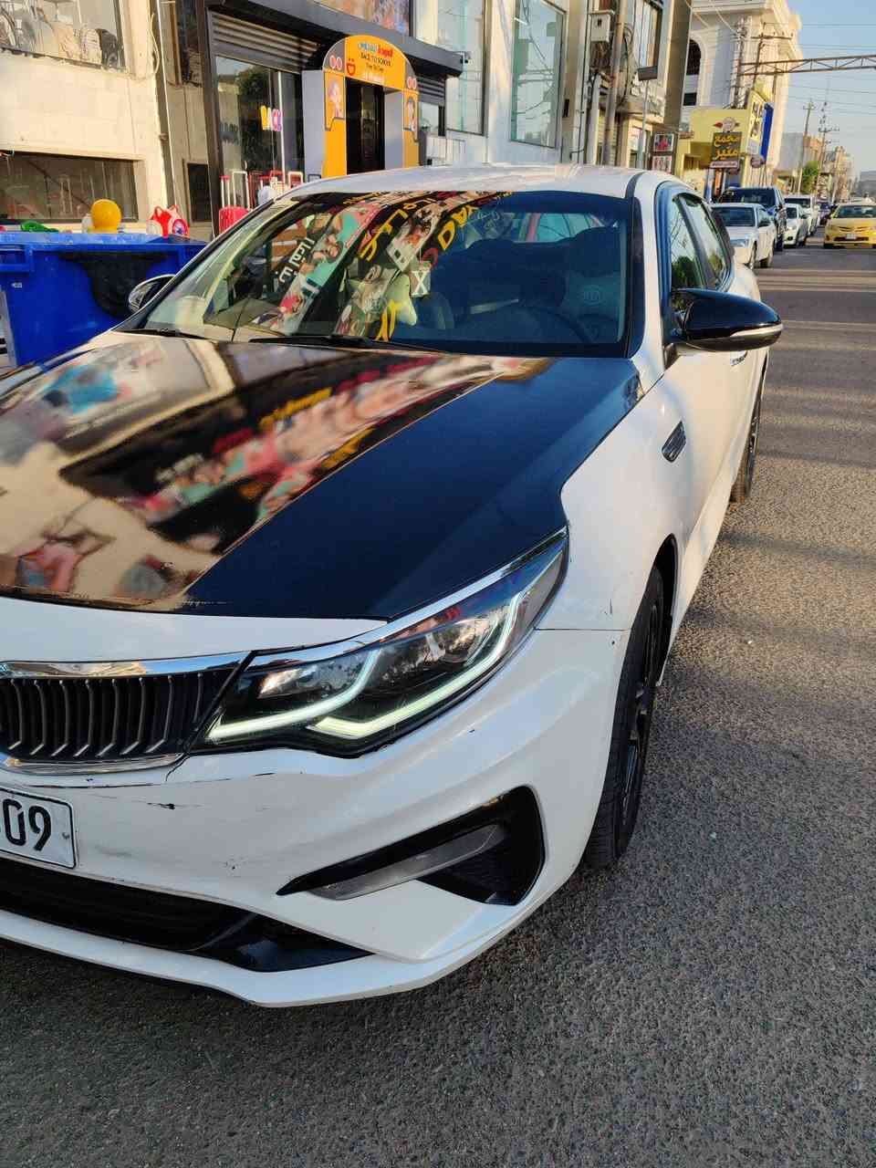 السلام عليكم
( للبيع ) 
Kia Optima 2019 Gdi وارد امريكي
تحويل مباشر
السيارة موضحة تفاصيلها بالصور والسونار
السيارة موجودة بالأنبار - الفلوجة 
السعر 127$ وبيها مجال بسيط
وللأستفسار متواجد على الرقم واتساب ايضاً
***********
