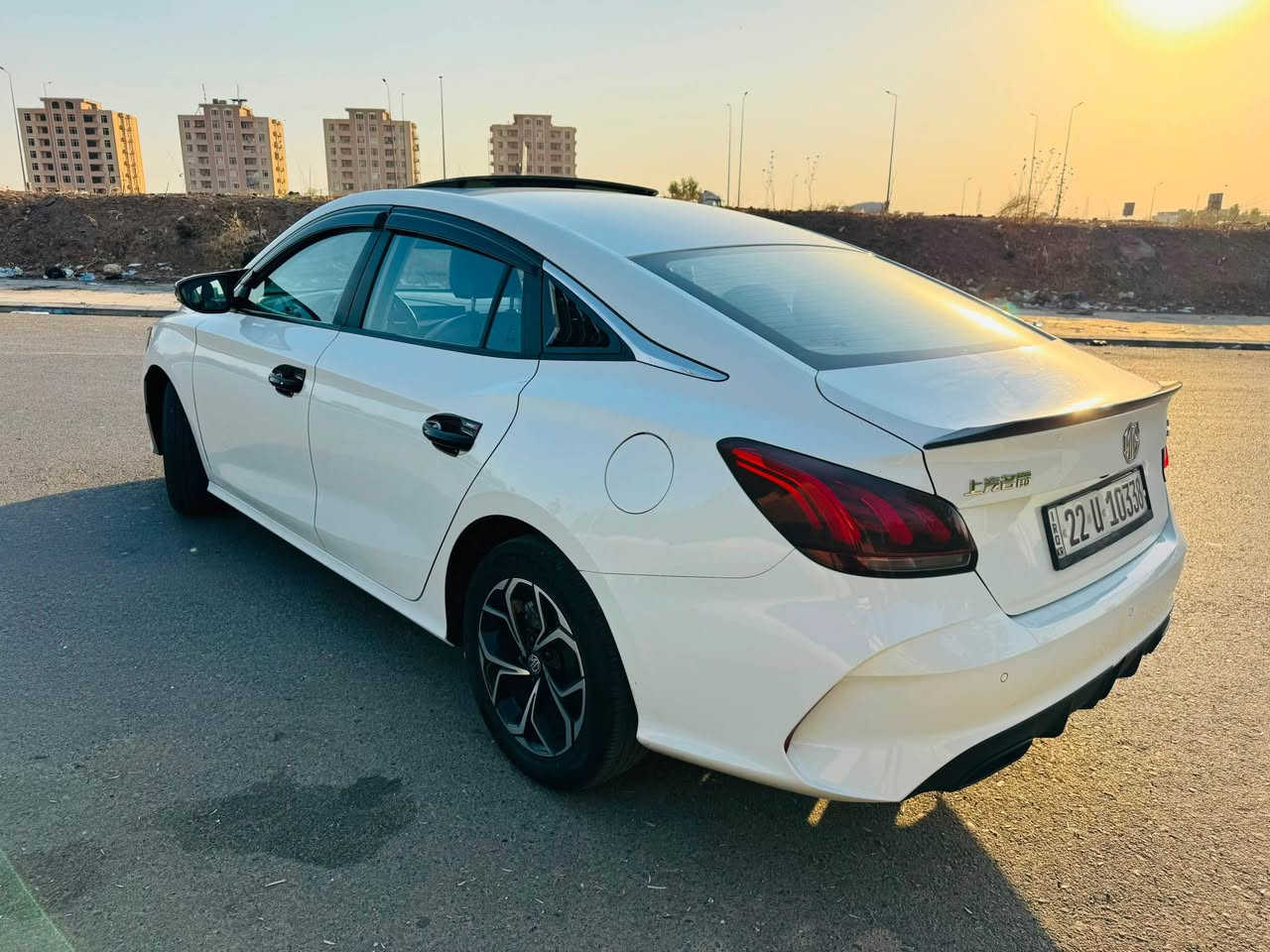 ئێم جی  MG GT 2024 Sport گێڕتوماتیك

📌مواصفات.فول مواسفاته‌

♦️بەصمة.شاشەوكاميرا.حساس.

♦️ئاوێنە ئیشارەت.لايت زينۆن.  ڤۆلیۆم

♦️ته‌نها35 هه‌زار رۆیشتیه‌

♦️ته‌نها یه‌ك جاملخی بویاخه‌ باقی سه‌یاره‌كه‌ زۆر خاوینه‌.

💵سعر: 110$🔥‌

📍مكان : أربيل.  

☎️موبایل *********** أربيل, العراق
