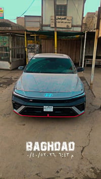 Elantra N محرك 2000 turbo  2025 رقم فحص مؤقت تترقم بغداد  دخوول جديد ....