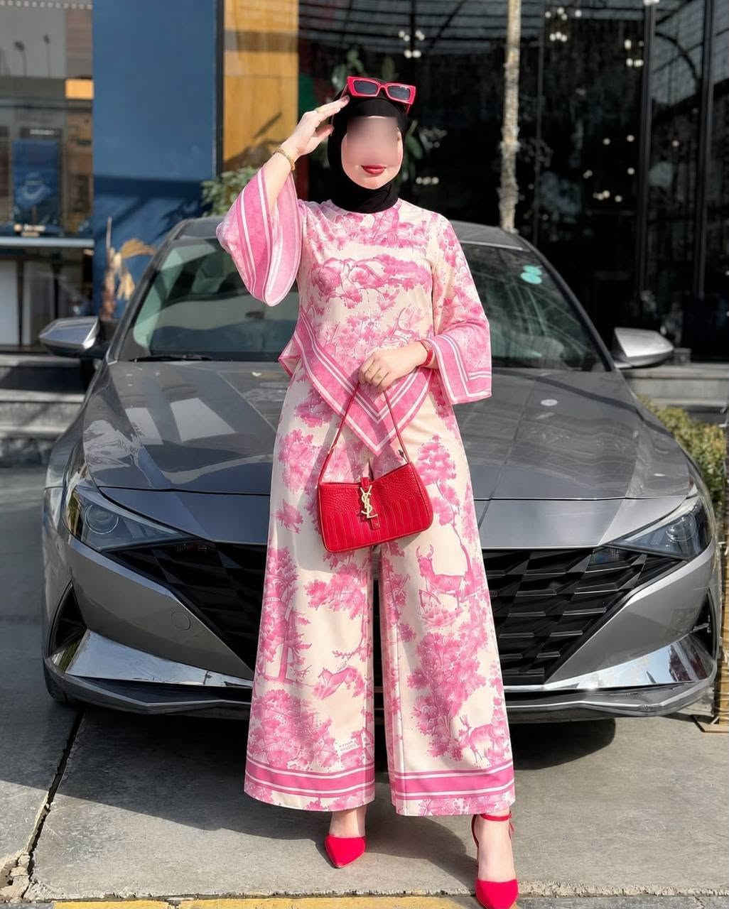 حيل نازك بلبس يجنن😍😍😍 خامه دبي لقياسات 38-44-42-48-46 كل هاذ جمال بسعر 28 توصيل جميع لمحافضات
