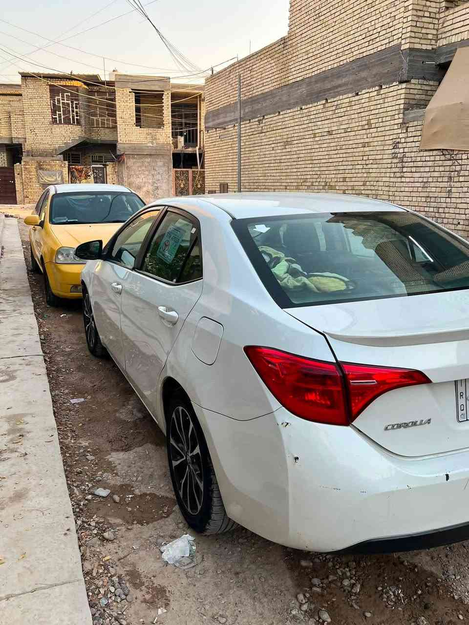 السلام عليكم كورلا 2019 SE
امريكي 4 قطع بجم امامي
كير جديد شاده مال كصه صار شهرين 
دبلات 4 جدد
اذاين 4 جدد
منضومه ماء جديده 
فريز تبريد جديد
رقم بغداد 
السعر 110
عنوان بغداد الزعفرانيه 
 للتواصل ***********
