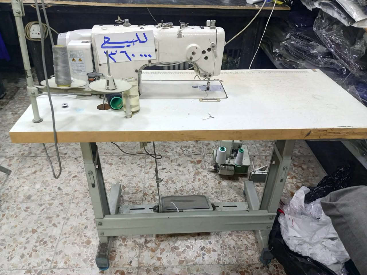 سلام عليكم
مكينة حديثة باسستر 
السعر ٣٦٠ 
العنوان الحرية الدور شارع السايدين خياطة إبراهيم الصفار قرب المضمد ابو سارة 

‭***********‬
