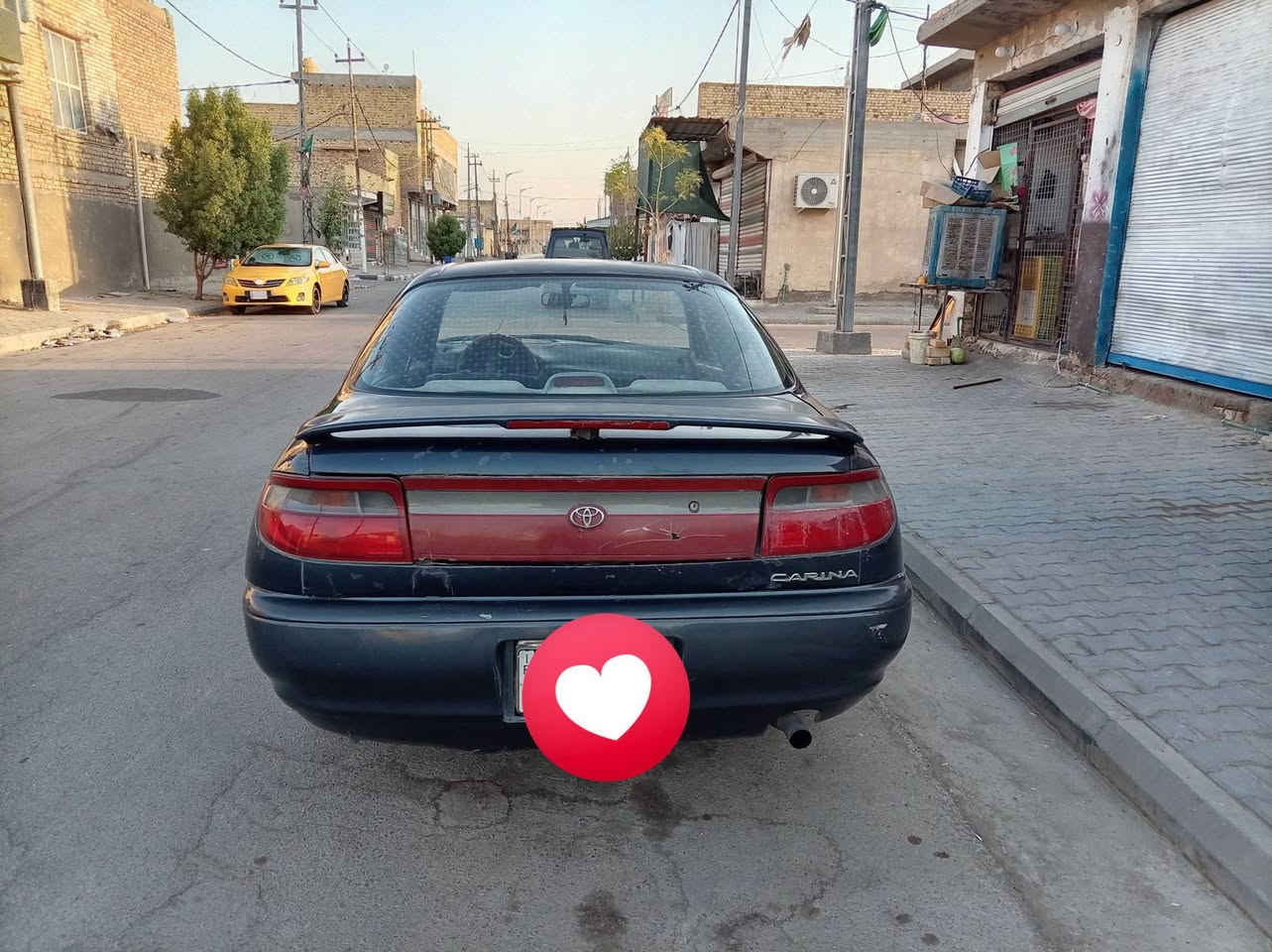 السلام عليكم
سياره كارينه موديل ٩٥  السعر ٣٨ وبيها مجال للشراي

المكان واسط الكوت زين القوس شارع الملا. الشراي يتصل على هذا الرقم. 

  ***********
