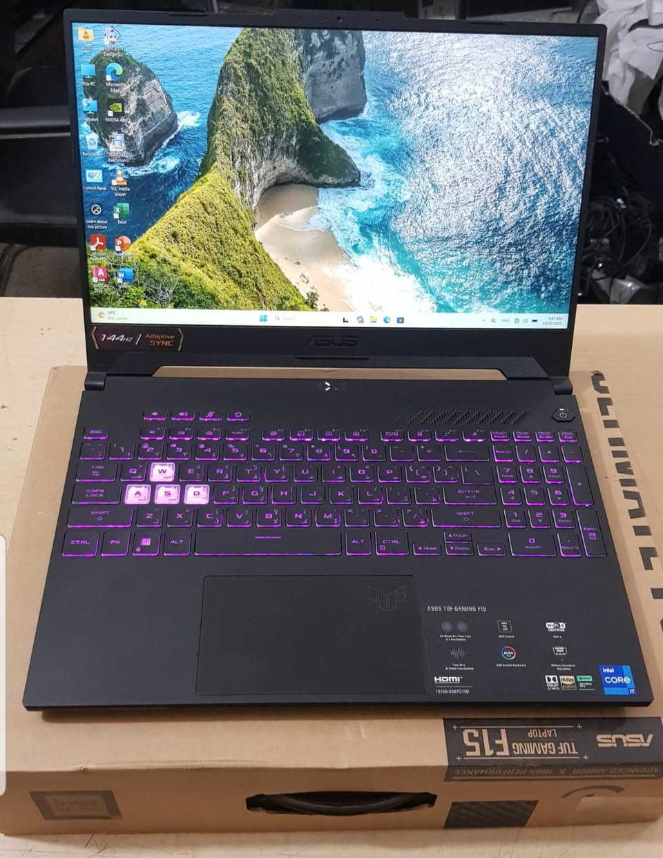 ASUS TUF • كور i7 الجيل 12 • RTX 3050 4G