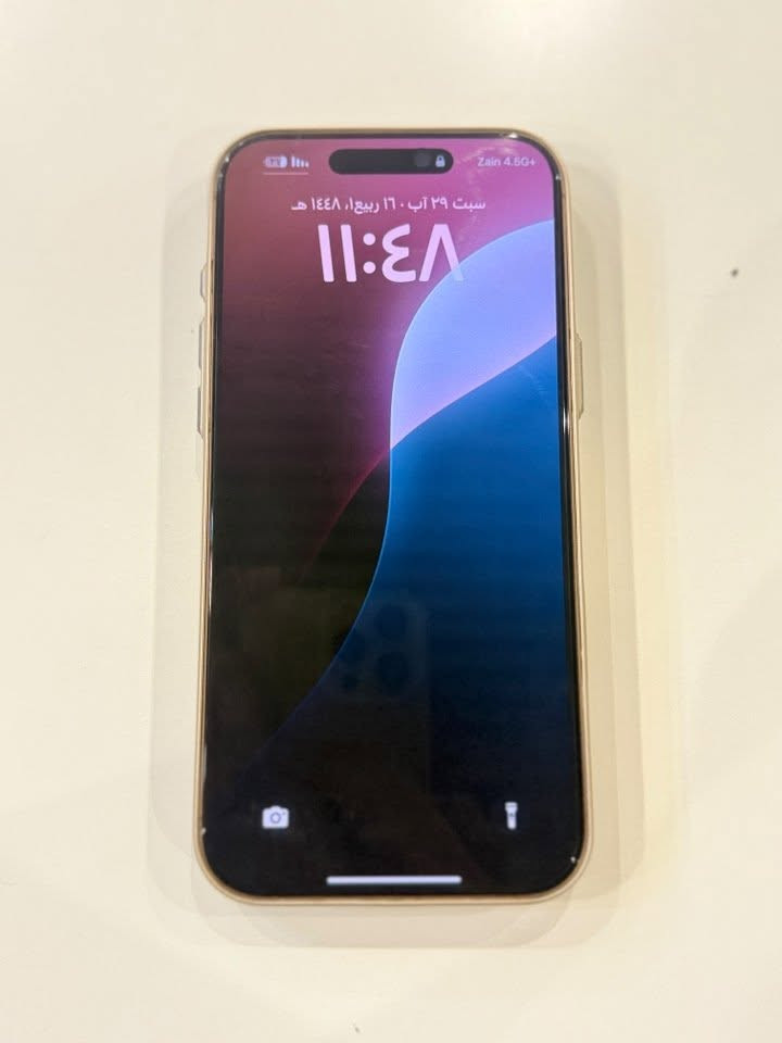 ايفون 16pro max
شرق اوسط  
نضيف الجهاز مكفول وتر مامفتوح 

استخدام شخصي بالعافيه عالياخذة نضيف كلش 
تجي وتشوف النضافة بعينك
بطارية 94
مكاني نجف
السعر مليون و400 
***********
