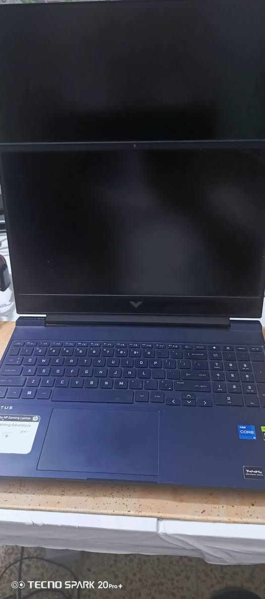 🔥 للبيع لابتوب HP Victus Gaming 🔥
💻 المواصفات:
⚡ Intel Core i5 — الجيل 13
🧠 RAM 24GB
🎮 NVIDIA GeForce RTX 3050 6GB
🖥️ شاشة 15.6 إنش — 144Hz
💾 SSD M.2 512GB
🔌 شاحن 200W
🎮 مناسب للألعاب والدراسة والبرمجة والتصميم
💰 السعر: 825,000 دينار عراقي 📩 قابل للتفاوض للجادين
🔥 Victus Gaming — RTX 3050 6GB + RAM 24GB + شاشة 144Hz

نص مكتوب في الصور:
- TECNO SPARK 20 Pro+