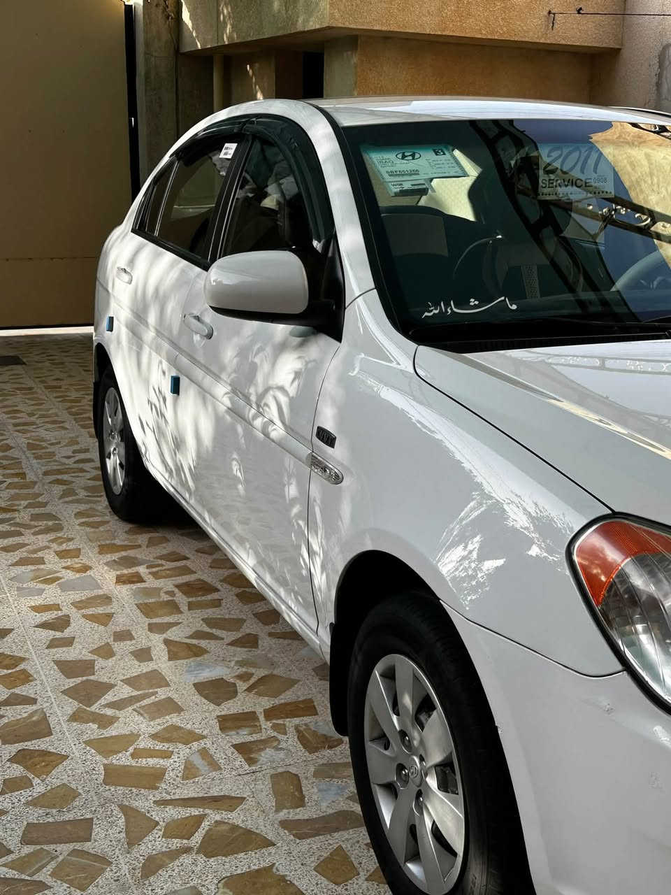 للبيع اكسنت وارد كوري
موديل ٢٠١١ فول توماتيك عدا فتحة السقف 

بدون صبغ وبدون ضرر كير ومحرك شرط 

رقم إنكليزي مسطرة رقم نينوى شرط التحويل 

تبريد شغال اي نقص مابيها ماشية 124km

السعر ١٠٥ وبيها مجال بسيط 

مكان السياره موصل جانب الأيمن 

رقم الهاتف 

***********

***********
