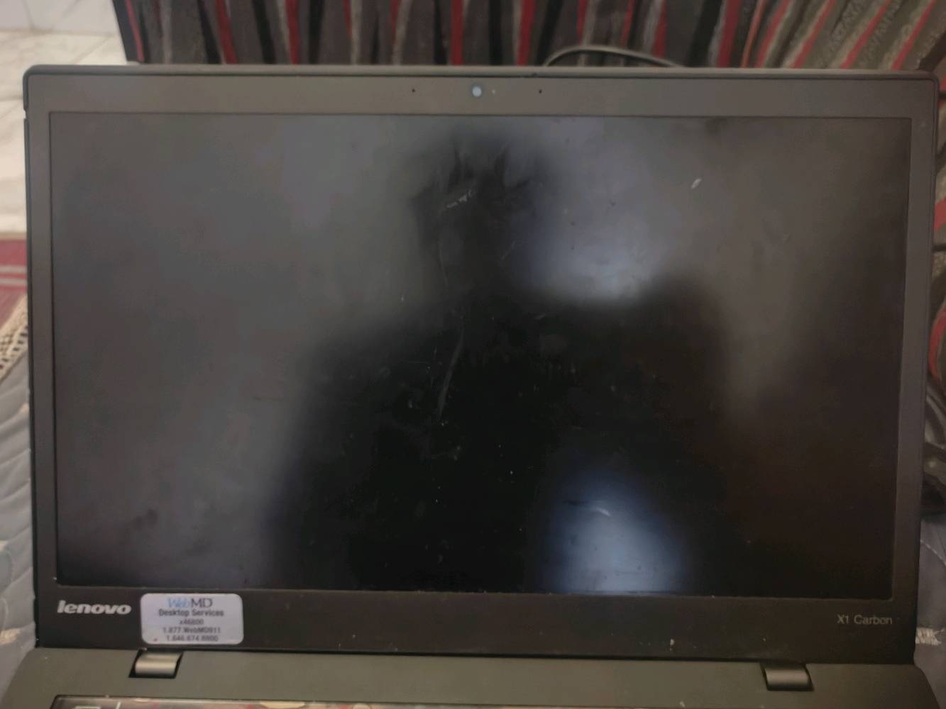 لابتوب لينوفو كاربون اكس 1 (Lenovo ThinkPad X1 Carbon) للبيع بسعر مناسب جداً
​المواصفات:
​النوع: Lenovo ThinkPad X1 Carbon
​المعالج (CPU): Intel Core i5-4300U بسرعة تصل إلى 2.49 GHz  
​الذاكرة العشوائية (RAM): 8 GB DDR3  
​التخزين: SSD سريع بسعة 256 GB  
​كرت الشاشة: Intel HD Graphics  
​نظام التشغيل: Windows 10 Pro  
​ملاحظة للأمانة:
السماعة الداخلية للجهاز لا تعمل (يمكن استخدام سماعة أذن أو سماعة خارجية USB/Bluetooth بشكل طبيعي).
​💰 السعر: 200 ألف دينار عراقي (قابل للتفاوض البسيط).