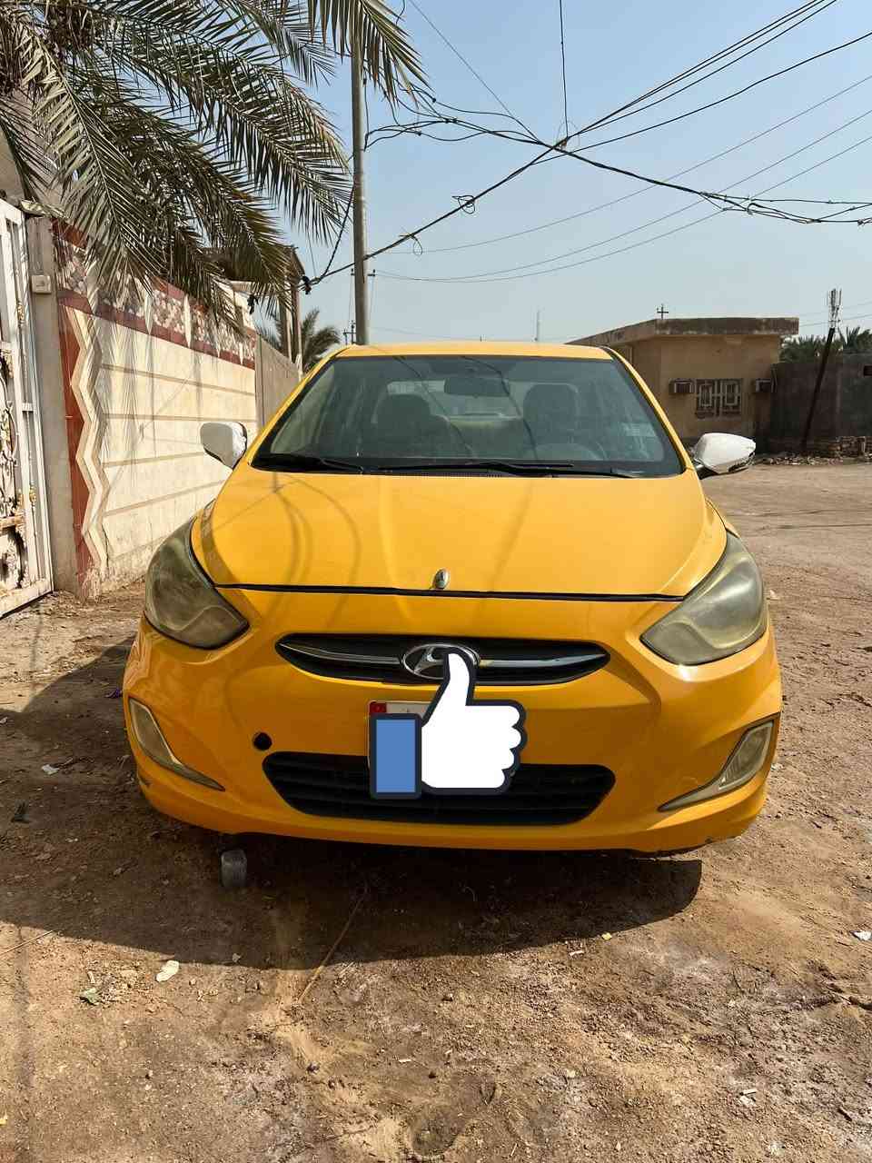 اكسنت  مديل 2013 سيارة مكفوله من ضربة وتبديل ما عدا رصعات رقم مثنئ مداور ثانيوم غير متواجد ع فيس ***********
