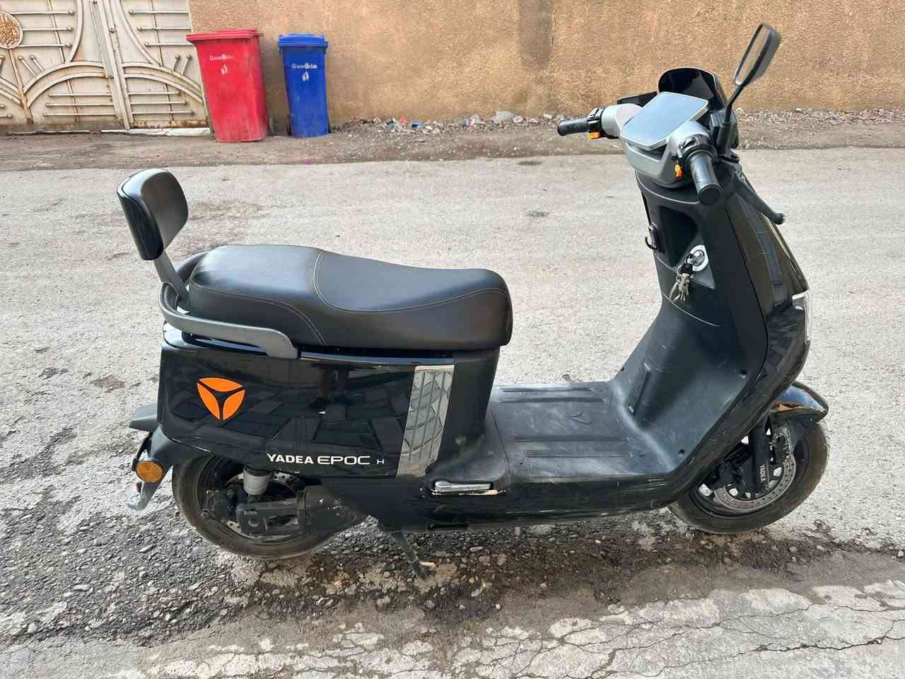🛵 دراجة شحن كهربائية YADEA EPOC H للبيع
دراجة كهربائية نظيفة ومرتبة، موديل YADEA EPOC H، مناسبة للتوصيل والعمل والتنقل داخل المدينة.
✅ كهربائية بالكامل
✅ بطارية شحن يخبل
✅ مقعد مريح مع مسند خلفي
✅ مساحة أرضية واسعة
✅ بريكات ديسك
✅ تايرات زوج جدد
✅ تشغيل بصمه
✅ شكل أنيق وعملي
✅ جاهزة للعمل والاستخدام
📌 النوع: YADEA EPOC H
📌 الحالة: حسب الظاهر بالصورة
📌 المكان: بغداد حي البنوك
💰 السعر: _800_ ألف
📞 للاستفسار: ***********
