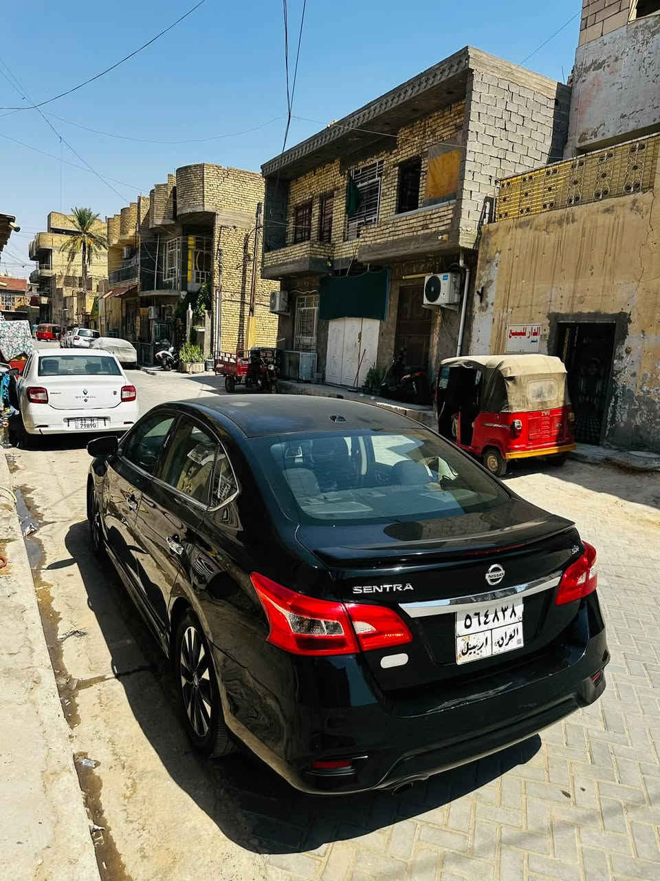 سنترا نيسان ١٧
حادثها بنيد 
السياره عليها ادامه كامله نوزلات بلكات فيتبم برغي ماكو نقص بيها جاهزه للاخير 
بصمة تشغيل
بصمة ابواب
تحكم مرايات
تحكم أستيرن يمنى ويسرى
نظام أيكو
نظام أسبورت
الكير نظام أوفر
شاشة 
كامرة خلفية
نيسان مواصفات  Sv 
محرك وكير على وضع الشركة
محرك ١٨٠٠ 
تخم تاير
تبريد ثلج 
 السعر ٩٠وبيها مجال 
بغداد 
رقم /***********
