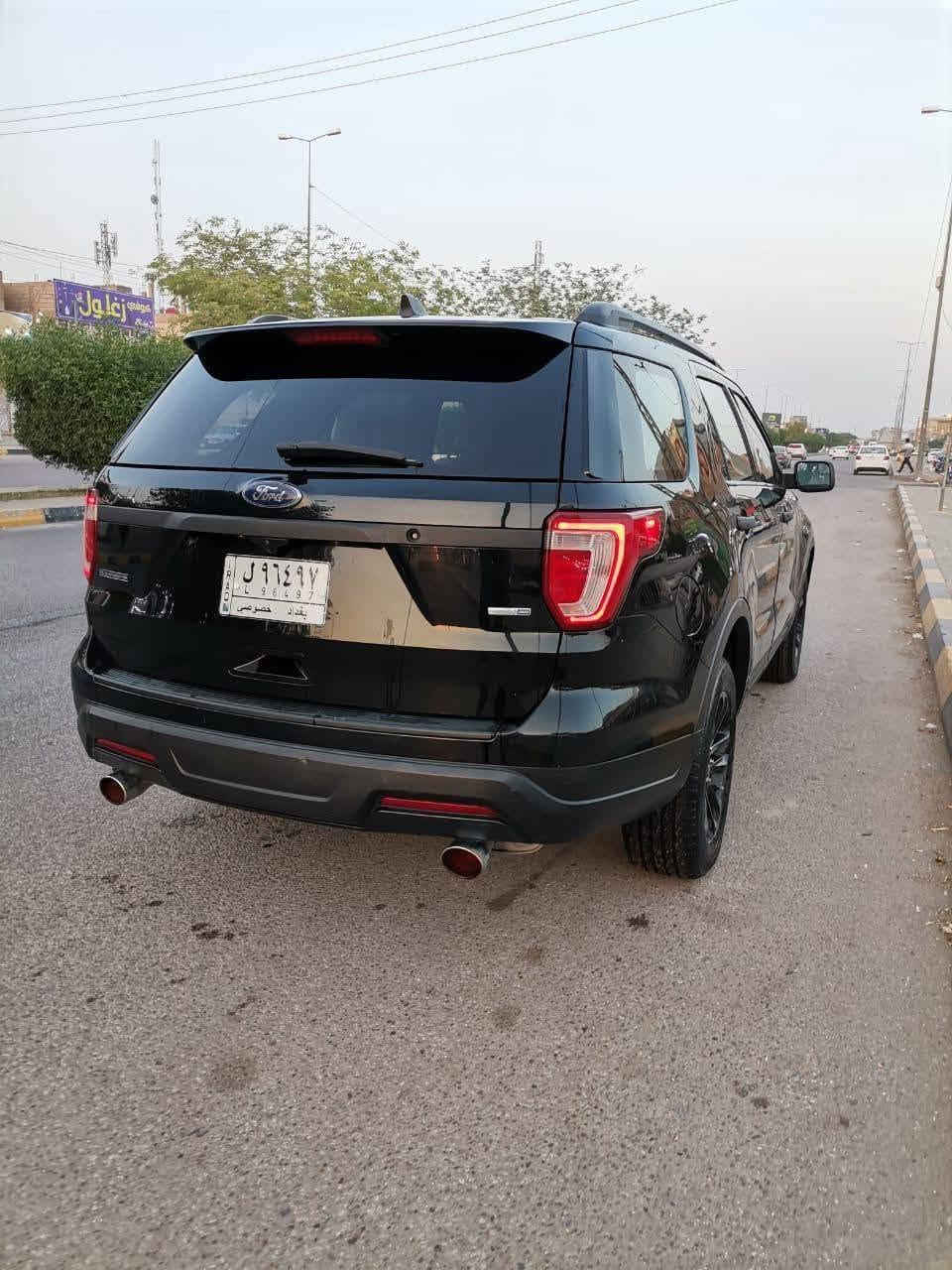 اكسبلور ٢٠١٨ • بوليسي • حادث