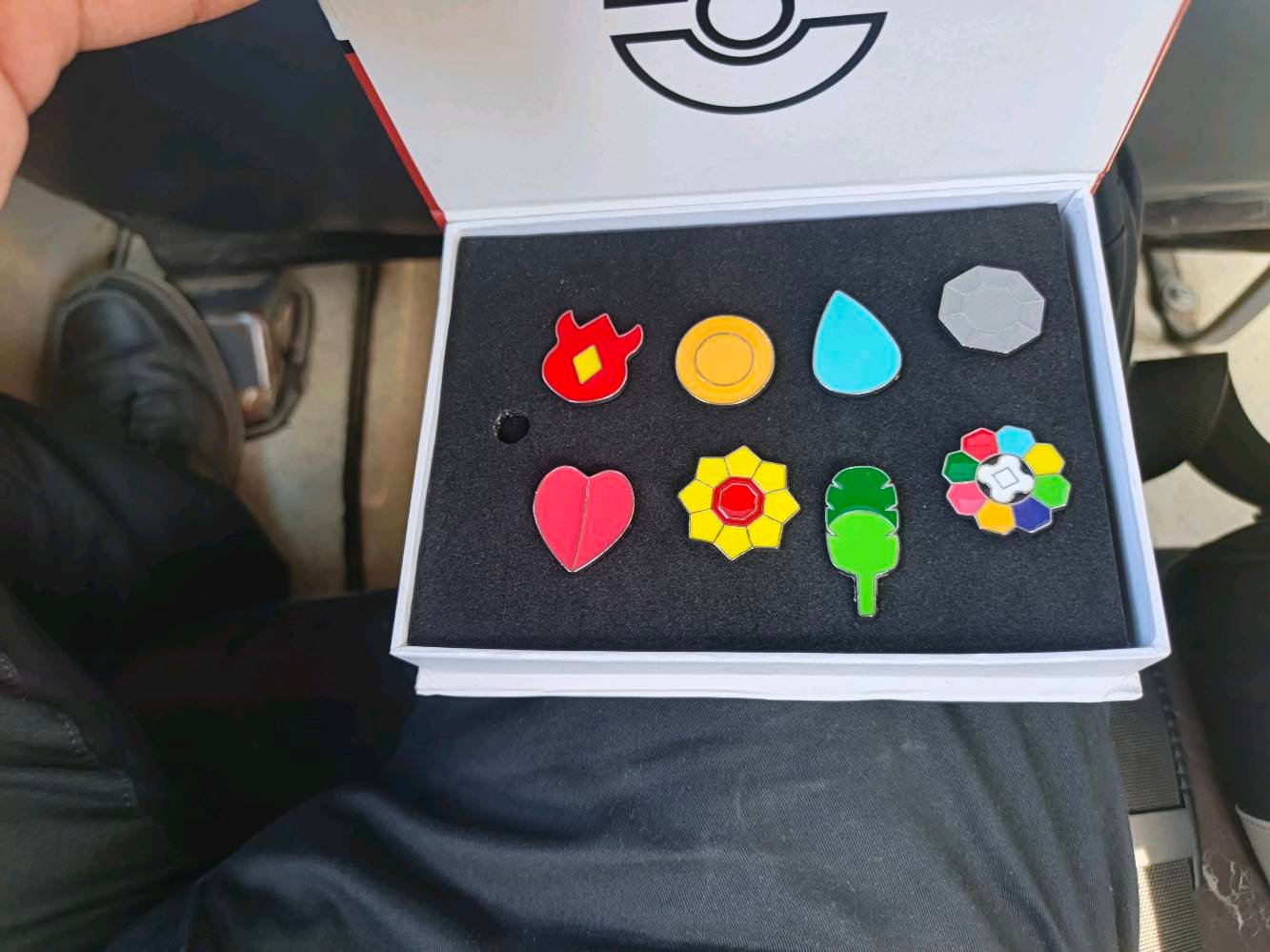 بنزات بوكيمون 
pokemon pins lf the gym leaders