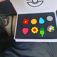 بنزات بوكيمون  pokemon pins lf the gym leaders