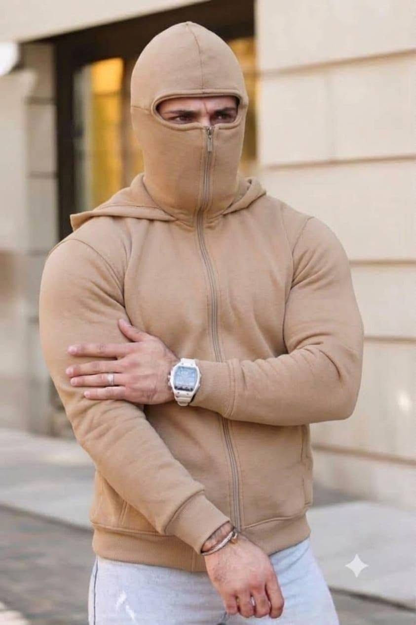 هودي رجالي • قطن 3 خيط • مقاسات M L XL XXL