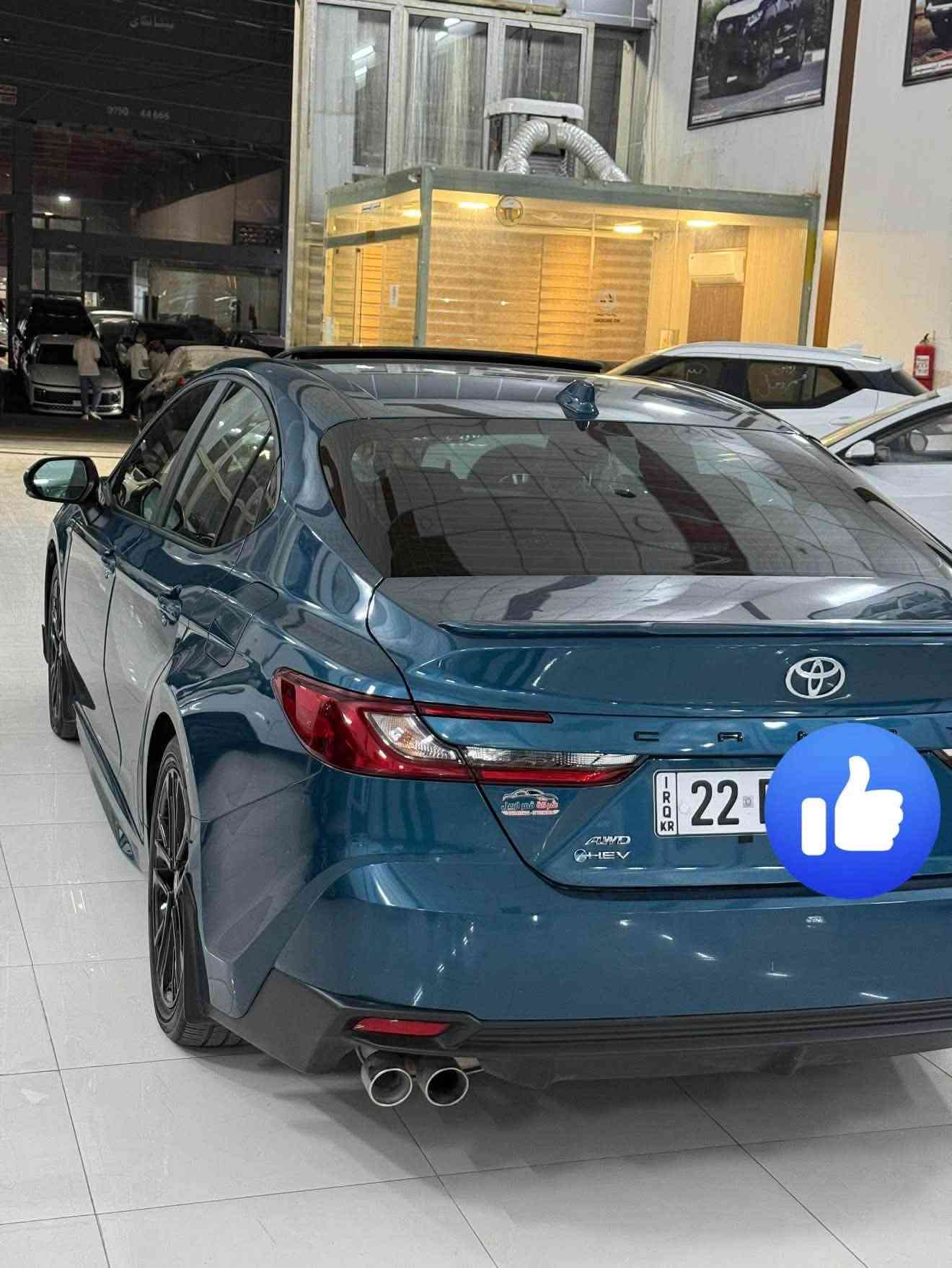 تويوتا كامري (SE PLUS) بلاك اديشن موديل 2025

حجم المحرك : 2.5L V4  هايبرد
رقم شمالي اربيل

الضرر فقط خسفه بلبنيد ورجعت pdr 

علماً السيارة بدون قطعه صبغ 

الممشى١٢ الف

 مواصفات/

شاشة كبير لمس.  تجي فقط في فئة SE PLUS

فتحة سقف

شحن وايـــر ليـــس

كاميرا خلفيه 

حساسات اماميه و خلفيه

رادار امامي و تنبيه للخروج عن المسار

رادار جانبي

نقطه عمياء

تحكم مري

ابواب  بصمة

بصمة تشغيل 

نظام (𝐄𝐂𝐎)

نظام (𝐒𝐏𝐎𝐑𝐓)

مانع انزلاق+𝐀𝐁𝐒

تحكيمات استيرن

شفتات استيرن

كشنات جلد 

كشنات كهربائي

تبريد امامي و خلفي 

لايتات (𝐋𝐄𝐃) ليـــد

بكلايتات (𝐋𝐄𝐃) ليـــد

ويل اسود

السعر : 242 وبيها مجال للشراي

العنوان كربلاء سيف سعد 
للاتصال ***********

نص مكتوب في الصور:
- CHILL