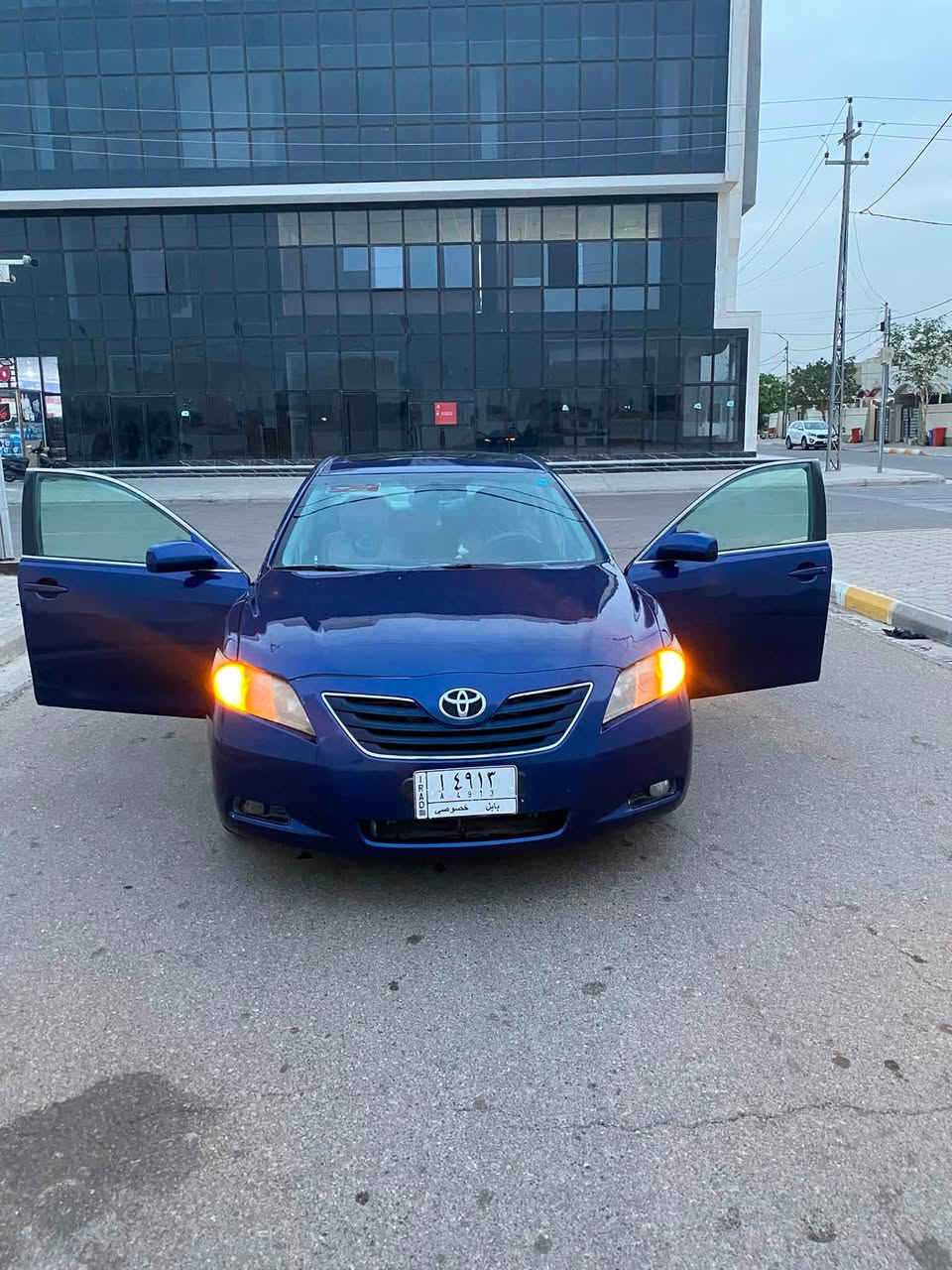 كامري GLX • ٢٠٠٧ • صبغ اثر جراد