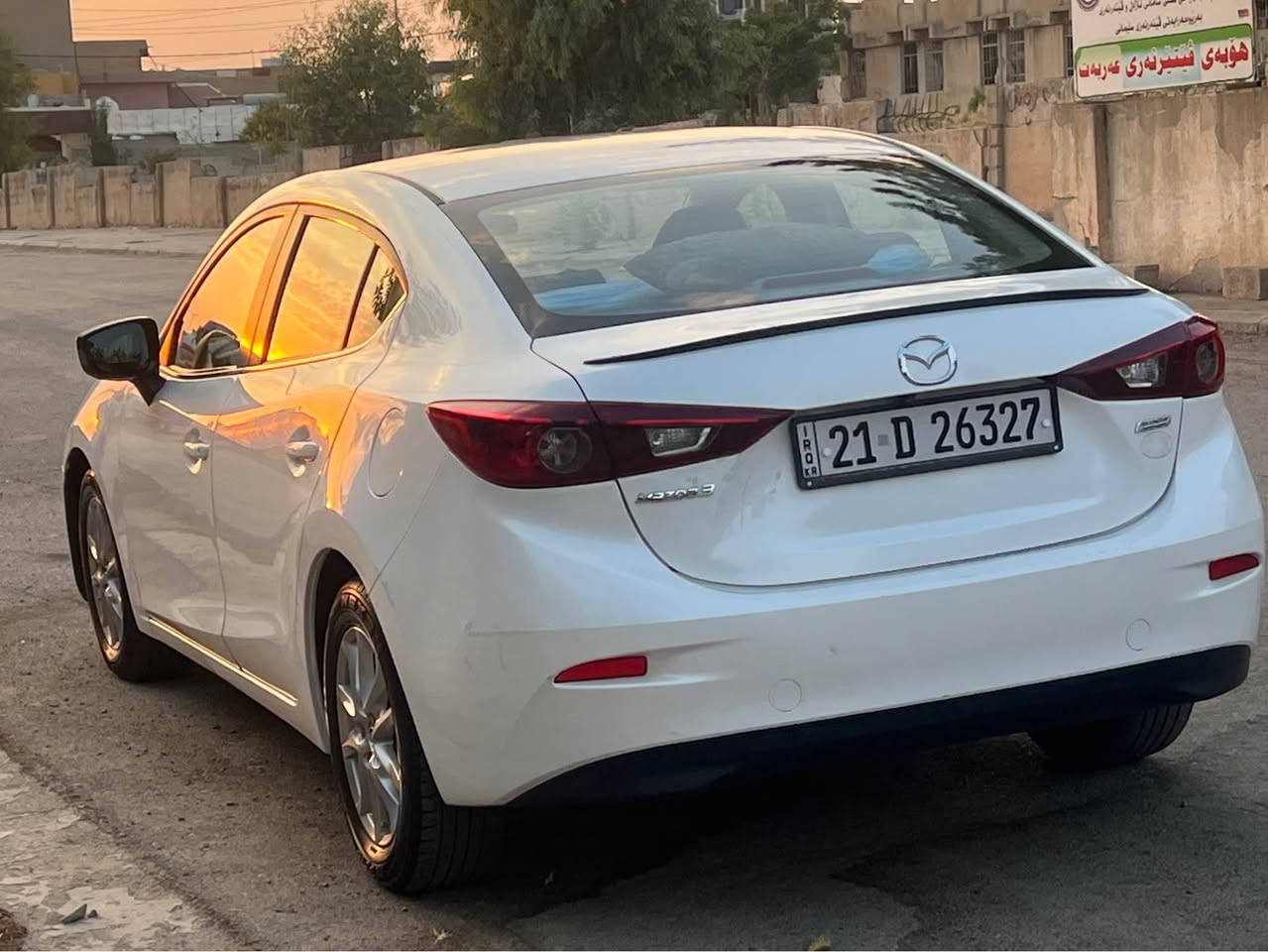mazda zoom 3 2016
مواسەفات ئەمریکی و مەکینە۲٠
گێڕ ومەکینە و تەقەو ڕەقەی کامل بەشەرت
تازە سێرڤسی کامل کراوە 
هایدرۆلیک و ڕۆنی مەکینە ۱٠ ڕۆژە گۆڕاوە بە شەرتی دە فیتەر
سەیارەهی ماڵە
سەنەوی تازەیە تایەیی تازەیە ۱۳٠ میل ڕۆشتوە
تەحدید سرعە.و سوکان ڤۆلیۆم و شاشە
سیعری ۹۹$مەجالی برایانە
*********** ژ م ت.  خاوەنی
جوابی مەسج نادەمەوە
وێنەی حادیسەکەی نا هێنێ ئێرباگ بەس دەشبڵ نەتەقیوە ئەوانیکە سەستەمە کراوە
بۆنیدو چەمەلەخی سەکن بۆ یاخە وکەمێک ناوی گرتوە السليمانية, العراق
