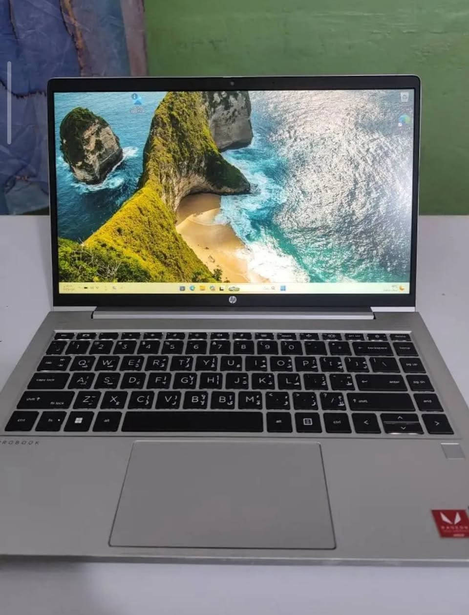 لابتوب Hp ProBook 448 g9
ذاكره 256
رام 8
معالج Ryzen 5 5625u
كرت شاشه vega 7 
ويندوز 11 برو
نظيف مستعمل قليل 
سعره 310 بي مجال 
مكاني نجف حي الميلاد 
***********
