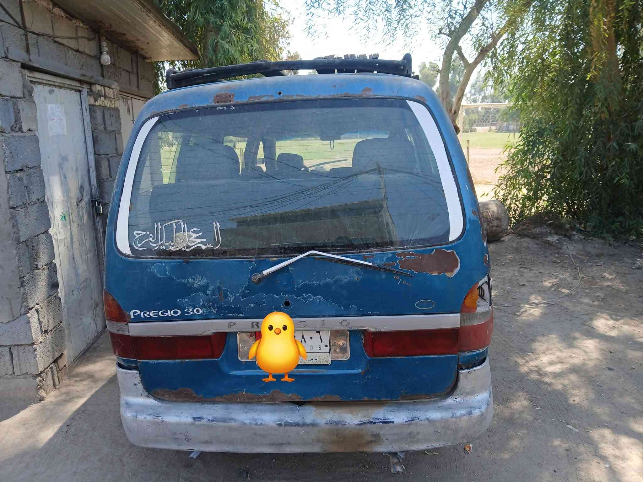 بريجو للبيع موديل 1996راعيها يريد تحويل شرط التحويل
مكينه مجفتة صار اقل الشهر من جفتتها 
مكان السيارة بابل سدة الهندية 
داخل نظيف الخارج رايدلة ترتيب اشوية 
السعر 26 وبيها مجال بسيط 
０７７３６０６１８８８
