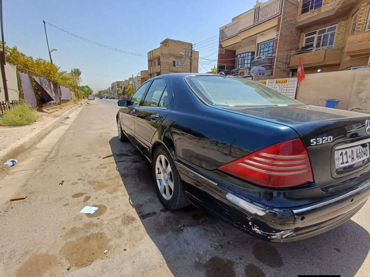 مارسدس غواصه ٢٠٠١ صبغ عام بدون ظربه لان جارد الون ٣٢٠ ٦ بستم بغداد  بسمي محرك وكيري جيد جدا  تخم تاير بس الغرفه شويه ليرادله ترتيب السعر ١٠٥ بيه مجال مراوس حسب الاتفاق*********** ابو حسام

