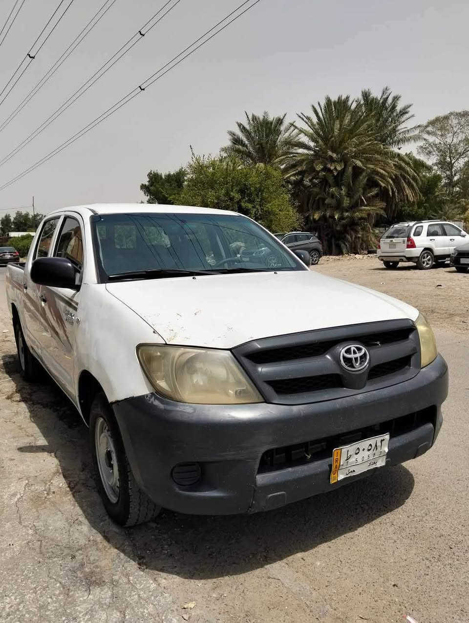 السلام عليكم
/مواصفات البيكم تيوتا هايلوكس موديل 2008 تخم تاير جديد تبريد ثلج مع السويج شاشه جديده بلادي داخل لوك مكينه كير اكسل شرط اخو الجديد شواصي لوك كهربائيات كلهه شغاله السنويه جديده الى 2030 اي غرامه ما عليهه رقم انكليزي دولي بغداد// فقط السياره بيهه جفيه بسيطه جدا ومعمره تعمير حلو من الجهه البصف السايق مبدل فقط جاملغ البصف السايق فقط سياره خير من الله  شرط التحويل 
بيها تعديل وصبغ في مقدمة التكمة اثر الجفية
مكان بغداد البياع السعر ١٢٠ وبيها مجال للشراي
***********
