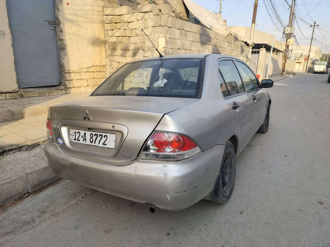 ميتسيبوشي لانسر  . 2007 محرك 1300
بسمي اني الشرعي رقم انكليزي 
كير ومحرك شرط  .  سنوية 2030
حادثها بچم سعرها 55 ورقة وببها مجال 
تفاصيل اخرى اتصل على الرقم
***********
