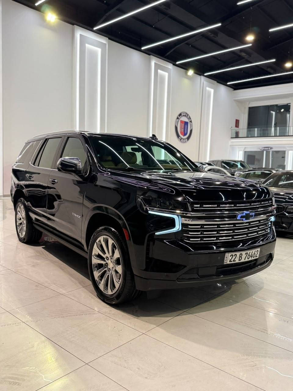 Chevrolet Tahoe Premier 2022
Engine: V8 5.3L 
ژمارە هەولێر جاهیز 
120 هزار کم روشتووە 
یەک دەرگای بویاغە 
بێ ناوگرتن 
بێ ئێرباک 
شەریکە منسور 
نرخ 470 وەرقە و مجال 
📍شوێن هەولێر 
~~~~~~~~~~~~
***********
***********
~~~~~~~~~~~~
Chevrolet Tahoe Premier 2022
Engine: V8 5.3L 
رقم اربیل جاهز 
ماشي 120 الف کم 
واحد باب صبغ 
بدون داخل 
بدون ایرباک 
شرکة منصور 
سعر 470 ورقة بي مجال 
📍مکان سیارة اربیل أربيل, العراق
