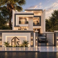 ابراج الريام للمقاول العامة (تصميم تنفيذ اشراف)   تصميم واجهة مودرن 10...