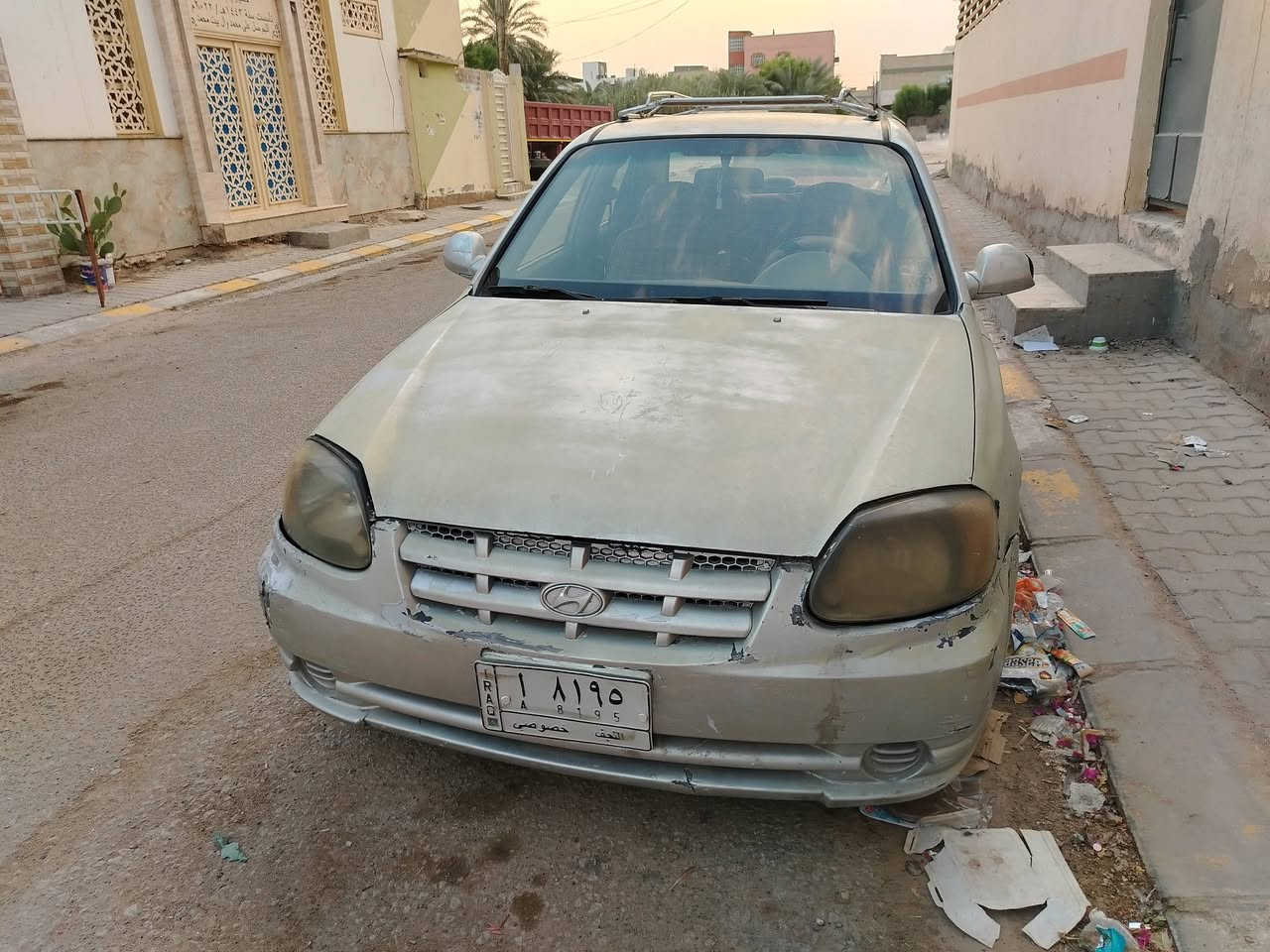 سياره اكسنت فيرنا مديل ٢٠٠٥  سنويه ساقطه صار ٤ اشهر مكانه نجف سياره نقصه ترتيب وحداديه خلفيه كير اوتماتيك  سعرها ٣٥ وبيه مجال للاتصال ***********

