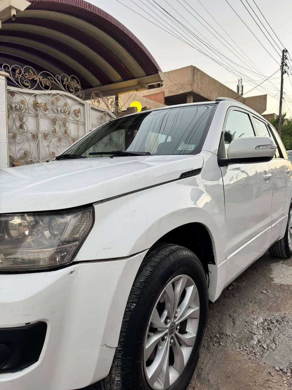 للبيع سوزوكي گراند فيتارا موديل ٢٠١٤
🔹 المحرك: 2.4 لتر
🔹 گير: أوتوماتيك
🔹 الدفع: 4×4
🔹 4 سلندر
🔹 5 ركاب
🔹 تكييف بارد
🔹 مرايا كهربائية
🔹 سنتر لوك
🔹 اللون: أبيض
🔹 رقم أربيل
🔹يوجد طخه بالبنيد 
🔹وطخه بالچاملغ الايمن الخلفي صغيره
🔹مصبوغه حزام ماعده القماره 
🔹العنوان: بغداد 

📍 السيارة جاهزة للفحص من قبل المشتري
💰 السعر: [.80 ورقه وبيها مجال]
📞 للاستفسار: [رقم الهاتف***********

