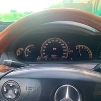 مارسدس بنز s550 وارد يابان بيه دور جاملغ الخلفي صبغ بصيط الباقي كفاله ...