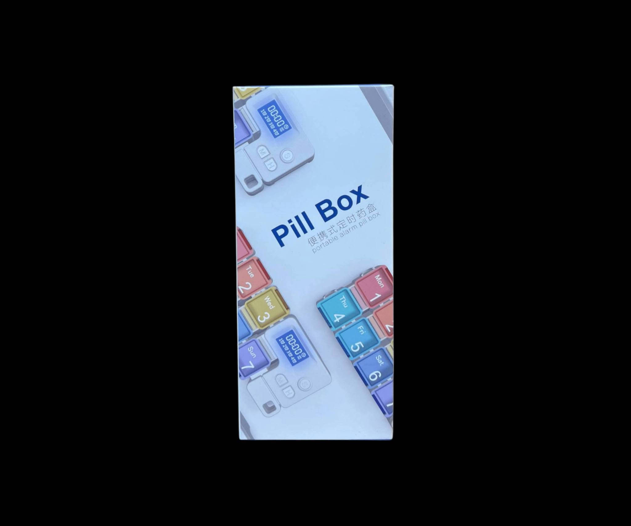 علبة دواء إلكترونية مزودة بجهاز إنذار 
Electronic pill box with alarm 

🔷الاستخدامات:

🔹تنظيم وجدولة تناول الأدوية، الفيتامينات، والمكملات الغذائية للمرضى وكبار السن بانتظام دقيق.

🔹تذكير المستخدم بمواعيد الجرعات اليومية بدقة ومنع نسيانها أو تكرارها بالخطأ بفضل المنبه الرقمي.

🔹مثالية للسفر، العمل، والرحلات بفضل إمكانية فصل الحافظات وحمل الأيام المطلوبة فقط.

⭐المميزات:

🔹منبه رقمي متطور (Up to 4 Alarms): شاشة رقمية ذكية مدمجة تتيح ضبط حتى 4 منبهات مختلفة في اليوم لتغطية كافة مواعيد الجرعات.

🔹تصميم نمطي قابل للفصل: تتكون من 7 خانات ملونة ومستقلة مرقمة من 1 إلى 7 ومطبوع عليها أيام الأسبوع بالإنجليزية، يمكن فكها وتركيبها بمرونة كاملة.

🔹أغطية ملونة شفافة: أغطية بألوان قزحية زاهية تتيح رؤية الأقراص في الداخل دون الحاجة لفتح العلبة.

🔹وضع توفير الطاقة (Power Saving): تنطفئ الشاشة تلقائياً بعد دقيقتين من عدم الاستخدام لإطالة عمر البطارية وتستيقظ بضغطة زر.

🔹إحكام الإغلاق: أغطية محكمة تمنع دخول الرطوبة أو الأتربة وتحمي الأقراص من السقوط أثناء التنقل.

📝الملاحظات:

🔹البطاريات المطلوبة: يعمل لوح المنبه الرقمي بواسطة بطاريتين من نوع AAA العادية (توضع في الجزء الخلفي للعداد) غير مدرجة مع المنتج.

🔹طريقة إيقاف صوت التنبيه: عند رنين المنبه في الوقت المحدد، سيستمر بالرنين لمدة دقيقة كاملة؛ يمكنك الضغط على أي زر لإيقاف الصوت فوراً. في حال عدم الضغط، سيعيد تذكيرك بنغمة قصيرة 3 مرات إضافية كل 5 دقائق.

🔹نظام التوقيت: يدعم الجهاز التحويل بين نظام التوقيت 12 ساعة أو 24 ساعة عن طريق الضغط على زري (M) و (H) معاً في نفس الوقت.

📏القياسات:

🔹أبعاد المنتج الكلية: 17 × 7 × 3 سم.

🔹أبعاد الحافظة اليومية الواحدة: 2.5 × 2.5 × 2.5 سم.

🔹أبعاد كرتون التغليف: 8 × 3 × 18 سم.

💳 ألسعر / 15،000 IQD
🚚يوجد خدمة توصيل
بغداد/ 3000 IQD
ألمحافظات/ 5000 IQD

نص مكتوب في الصور:
- Seven days of independent sections
- Pra quem vive esquecendo remédio Agora quero ver eu esquecer de tomar os meus remédios Caixa Organizadora De Comprimidos De 7 Dias , Temporizador Inteligente
- A caixa de comprimidos eletrônica é portátil