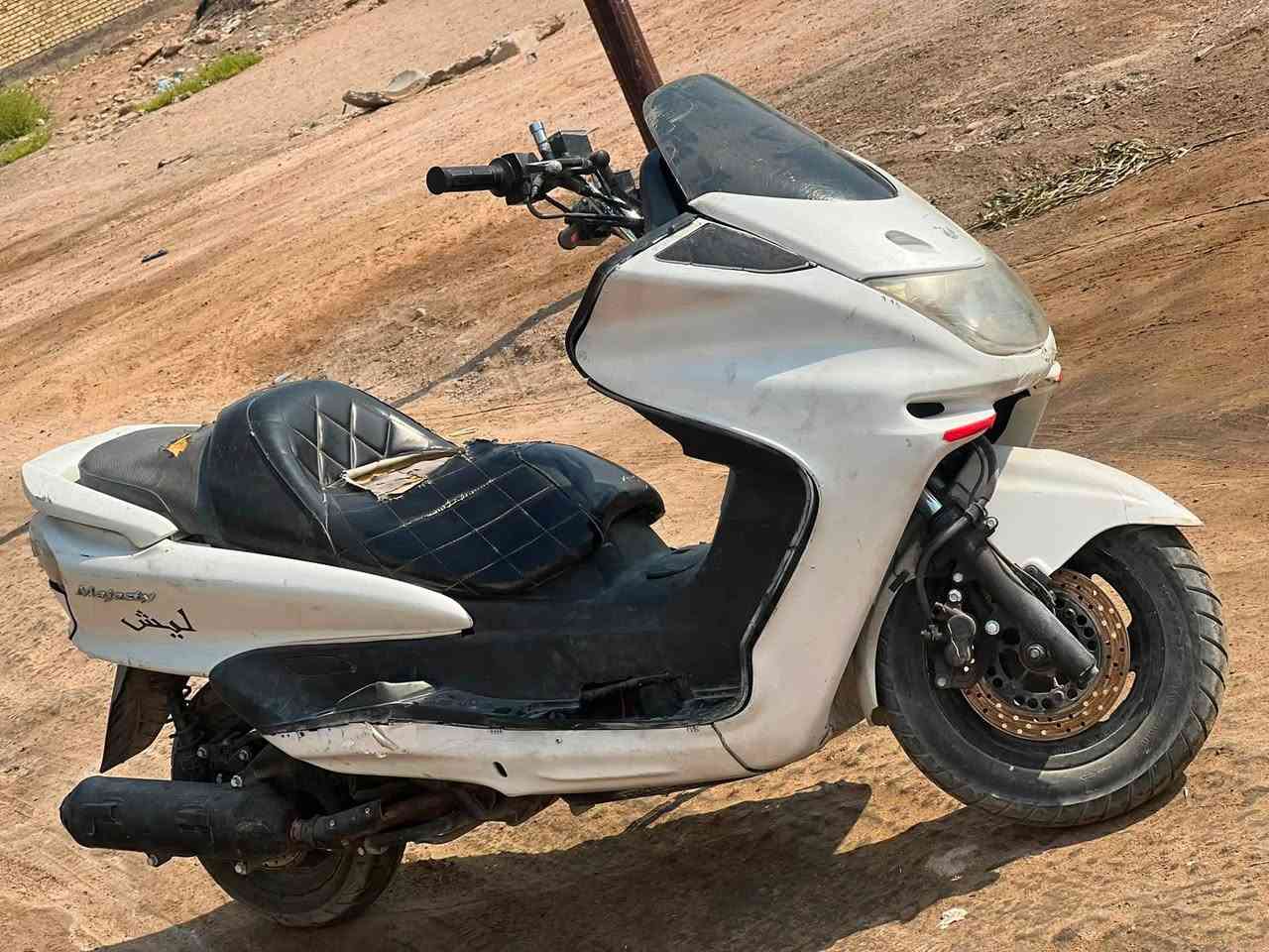 لبيع دراجه. ما جسته دبل رون دراجه نكره سلف محرك ناعم سعر  300 مكاني بابل كفل ***********
