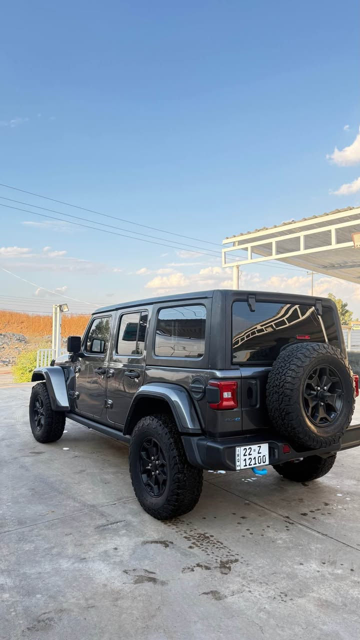 jeep rangler hybrid
مۆدیل ٢٠٢٣
٥٦ هەزار رۆیشتییە
رەسمی سۆنەرم دانایە
٤ پستنی هایبرێد 
سەعری ٢٥٠ و مەجال
ژمارەی موبایل *********** أربيل, العراق
