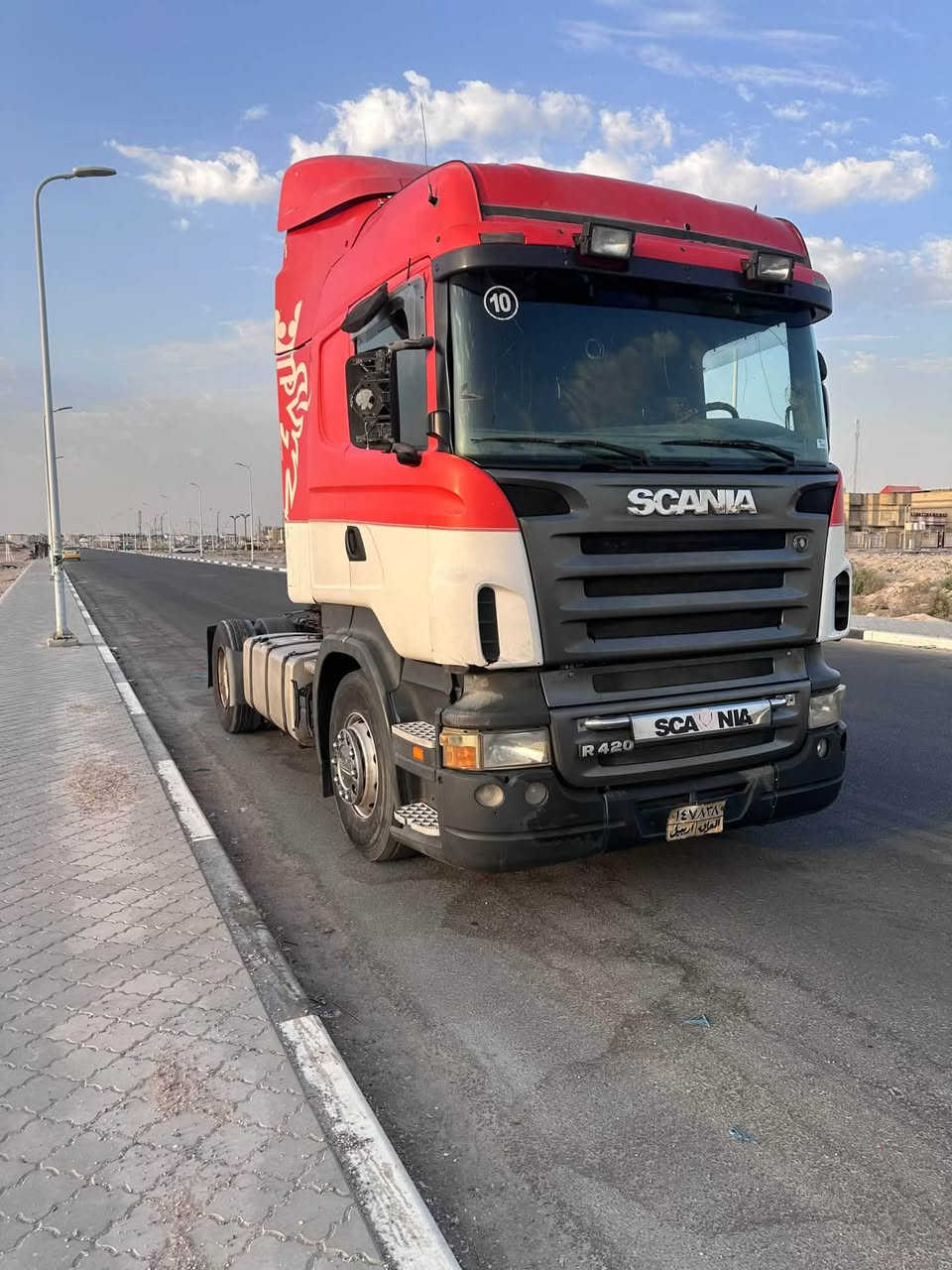 اسكانيا للبيع 2005
جديده ومكفوله 
السعر 125 $
***********
***********
