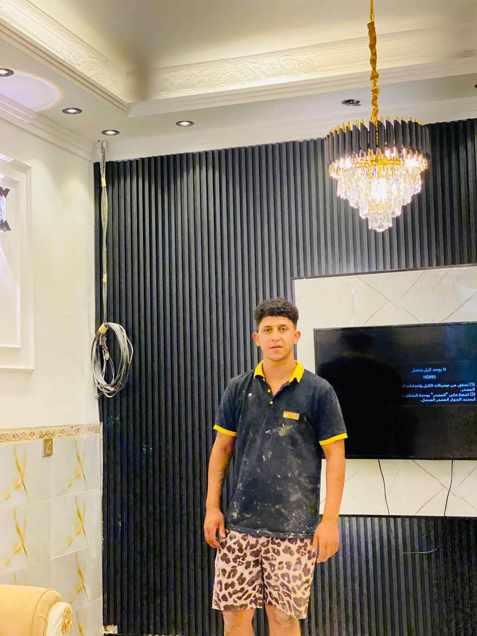 اليوم تم انجاز العمل ولحمدالله والشكر لك يالله  بيتك🏡 النضافه اهم من العمل 🫡 أدريس الديكورات 🦅 
 او مكان عملك🏬
 بوضع لمسة فنية من افخم #التصاميم 🧱🧱

تگدر اتغير ديكورك خلال ساعات وبأنسب الاسعار ،،،

🍃🍃
#ديكورات_داخلية _ خارجية
#جبسم_بورد
#صبغ_داخلي_وخارجي
#سقوف_ثانويه 

#اسعارنا_مناسبة
#المواد_الاولية_للعمل_ممتازة
#مصداقية_في_العمل

#متوفر_ كوت 

للطلب او الاستفسار يرجى مراسل أدريس الديكورات ا***********

