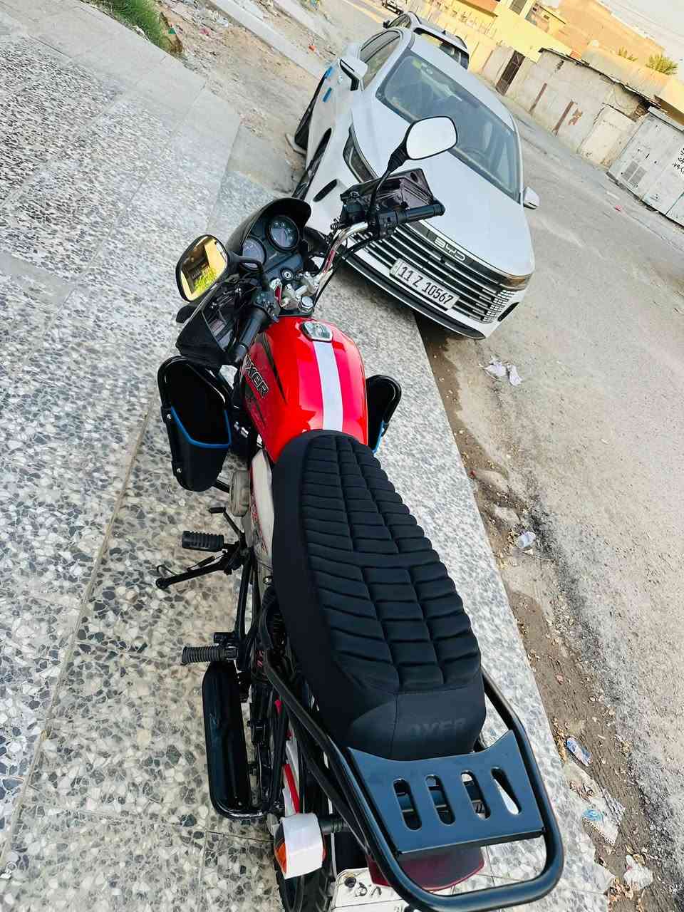 السلام عليكم
دراجه بوكسر جبلي للبيع 2023مرقم رقم أنكليزي بغداد تحويل ثاني يوم دراجه نضيفه جاهزه مجهزه مال بيت ما مشتغله دلفري ماشيه 37الف سعرهه 2500بيهه مجال رقم ***********
