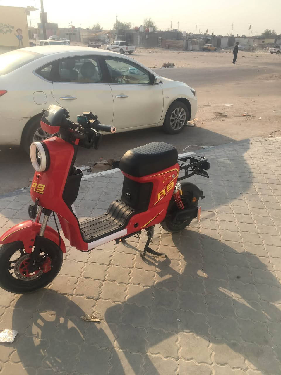 R9
مديل 2026
بطاريات 33جدد
دراجه اي نقص ما بيهه مراوس بx900لوR11
سعرهه $450$وبيهه مجال 
مكاني زبير صحفيين 
تواصل (***********)
