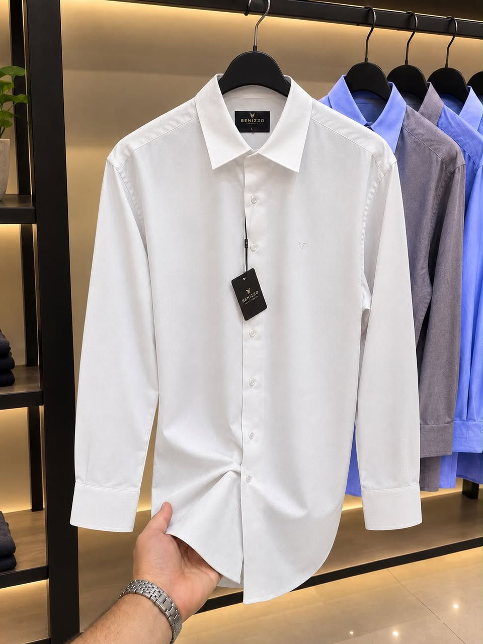 قميص BNZZO • مقاسات M‑3XL • مول ڤينيسيا